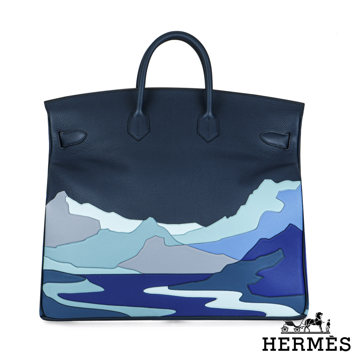 Hermès Limited Edition HAC Birkin 50 'Endless Road' PHW